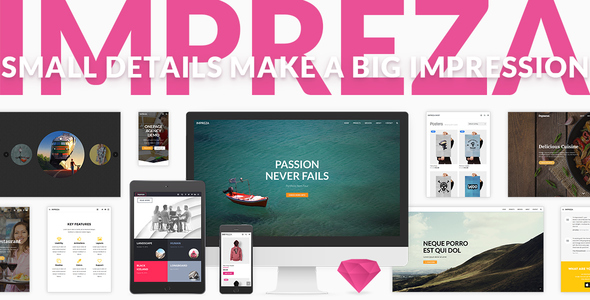 Impreza – Multipurpose WordPress Theme to Make Big Difference